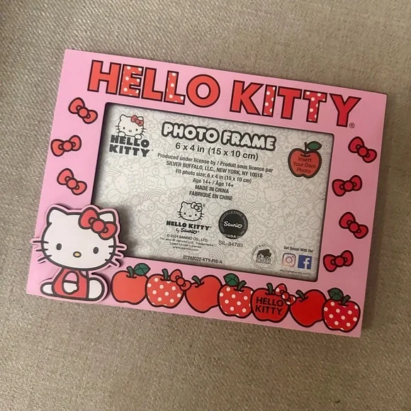 Hello Kitty Pink Photo Frame - Picture 1 of 3
